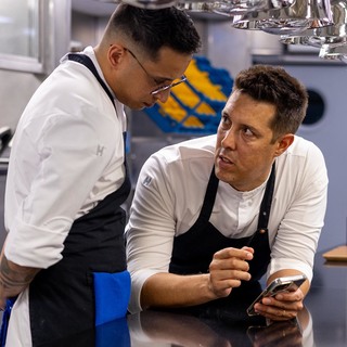 Chef rui silvestre and chef leandro lopes