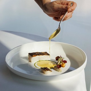 06. turbot   fennel   yuzu koscho   turmeric 