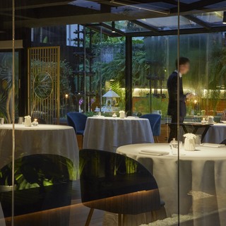 The dining room