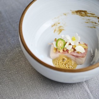 2. green almonds   brook trout   acacia blossom