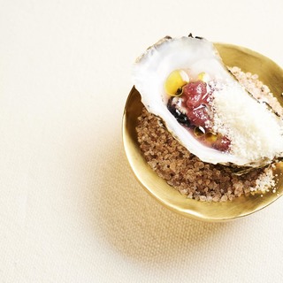 9. istrian oyster with rhubarb