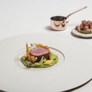 Tax xirka lamb (slow cooked loin  bresaola  courgettes  oregano)(1)
