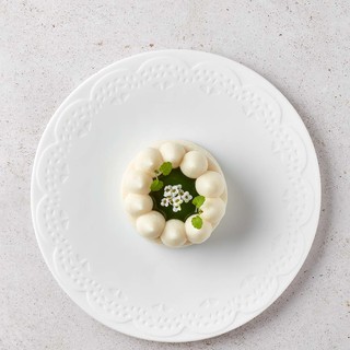 Come tartaleta manzana helado hoja higuera  photo  corinalanda 