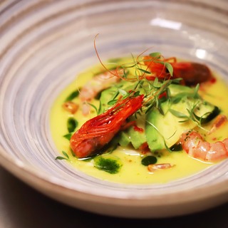 4. red prawn ceviche